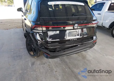 2025 Volkswagen Taos 1.5T Se Black z USA, uszkodzony, nr VIN 3VV3C7B27SM008089